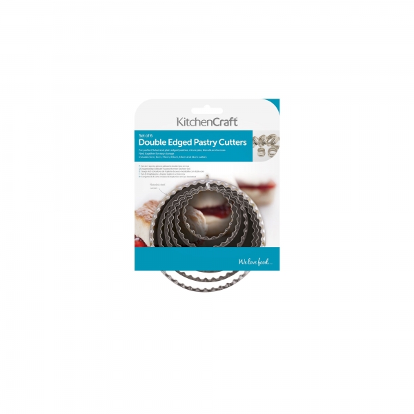 Double Edged Pastry Cutter Set